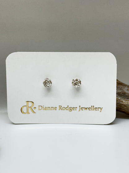 Boucles d'oreille Twist Stud earring, Fait en Outaouais Dianne Rodger Twist std-6 mm