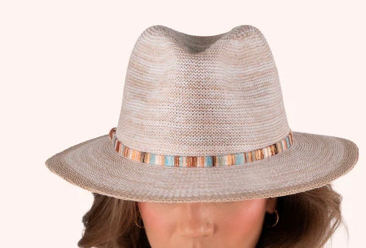 Chapeau Natalie - Snowdrop Powder design