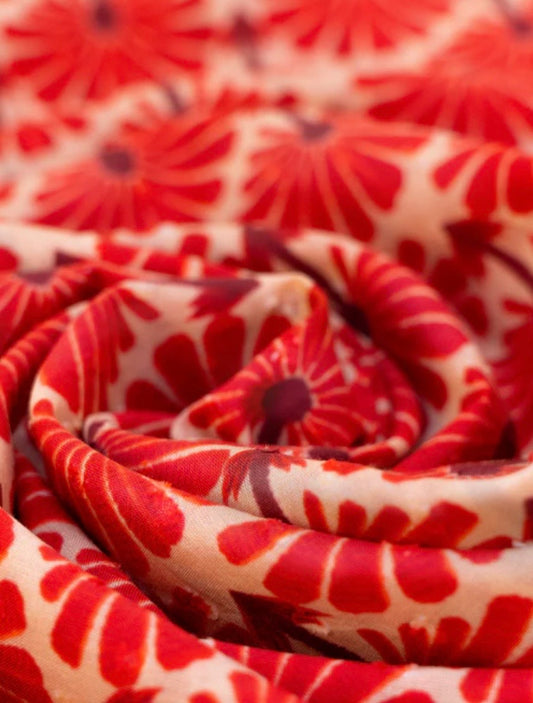 Écharpe infinie - Oiseaux aquarelle Powder design INF1