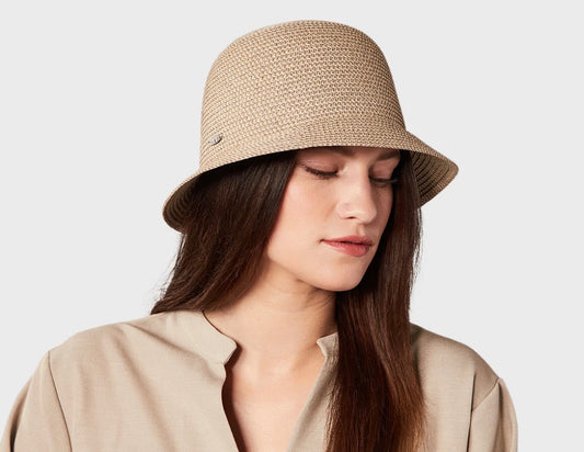 Chapeau Codie Noir-Naturel - Harricana Chapeau Codie Noir-Naturel