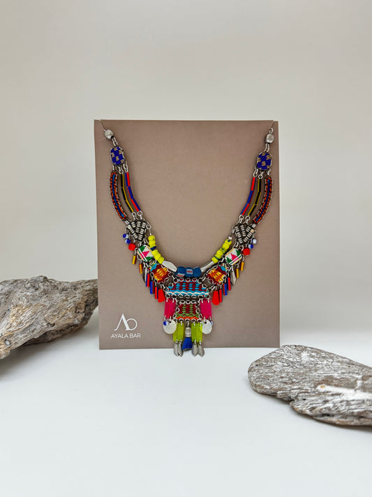 Collier Layered Boho Prism AyalaBar Collier Layered Boho Prism S3656