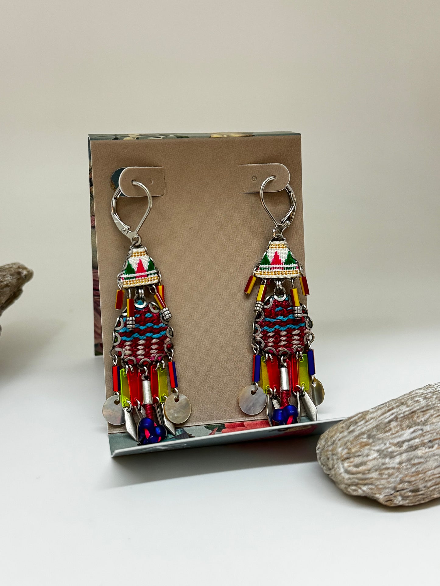 Boucles d'oreilles Boho Drop Vagabond &nbsp;AyalaBar  fabriquée au Moyen-Orient Boucles d'oreilles Boho Drop Vagabond S2437