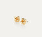 Mini Woven Square Earrings Jenny Bird Canada Mini Woven Square Earrings JB3543-HPG-HPS-W