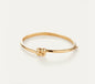 Slim Woven square bracelet gold Jenny Bird Slim Woven square bracelet JB2162-HGM-W