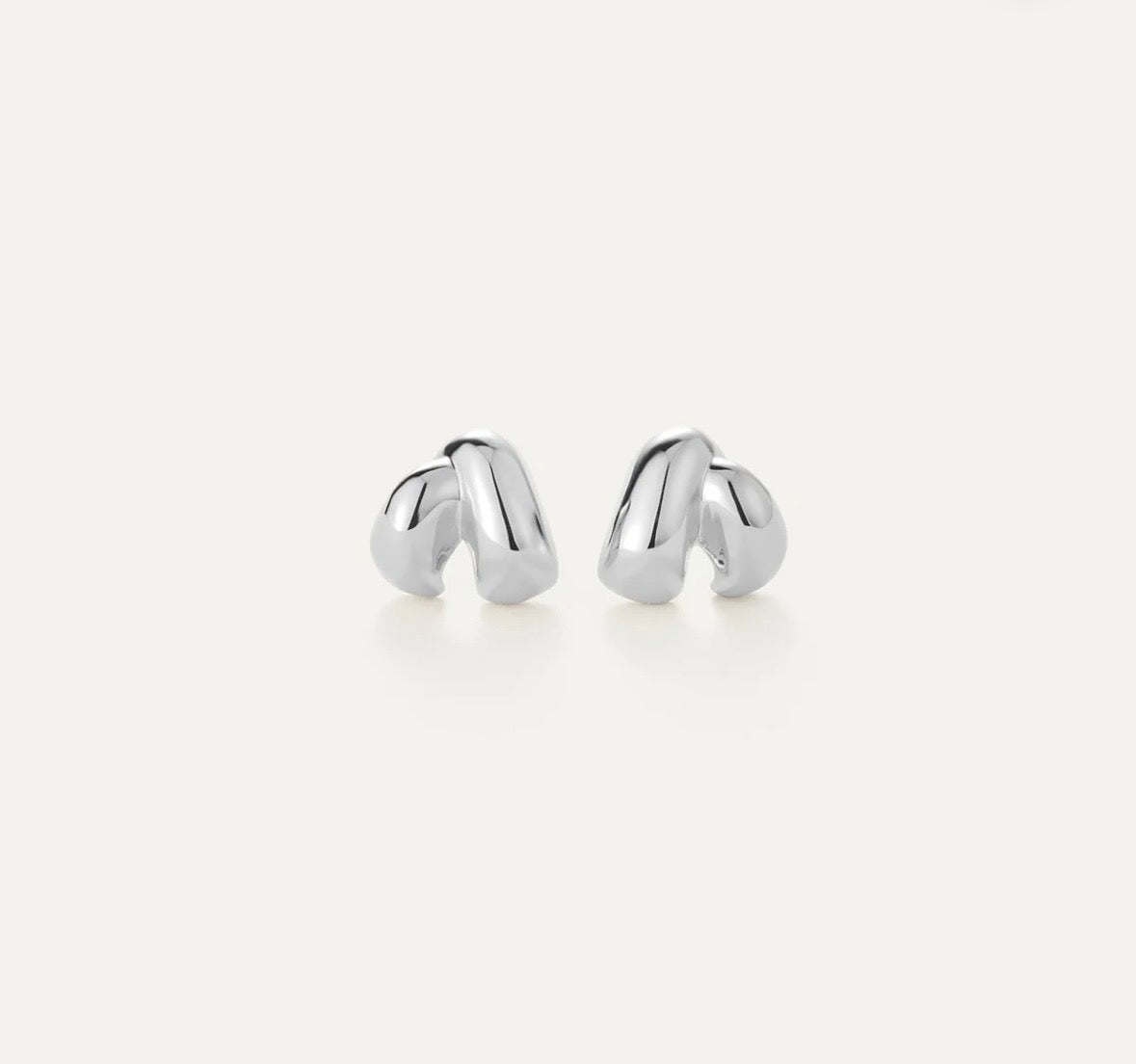 Beatrix Earrings silver Jenny Bird Canada Boucles d'oreilles Beatrix silver JB3493-HPS-W