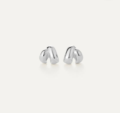 Beatrix Earrings silver Jenny Bird Canada Boucles d'oreilles Beatrix silver JB3493-HPS-W