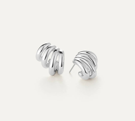 Monroe earrings silver Jenny Bird Canada Monroe earrings silver JB3452-HPS-W