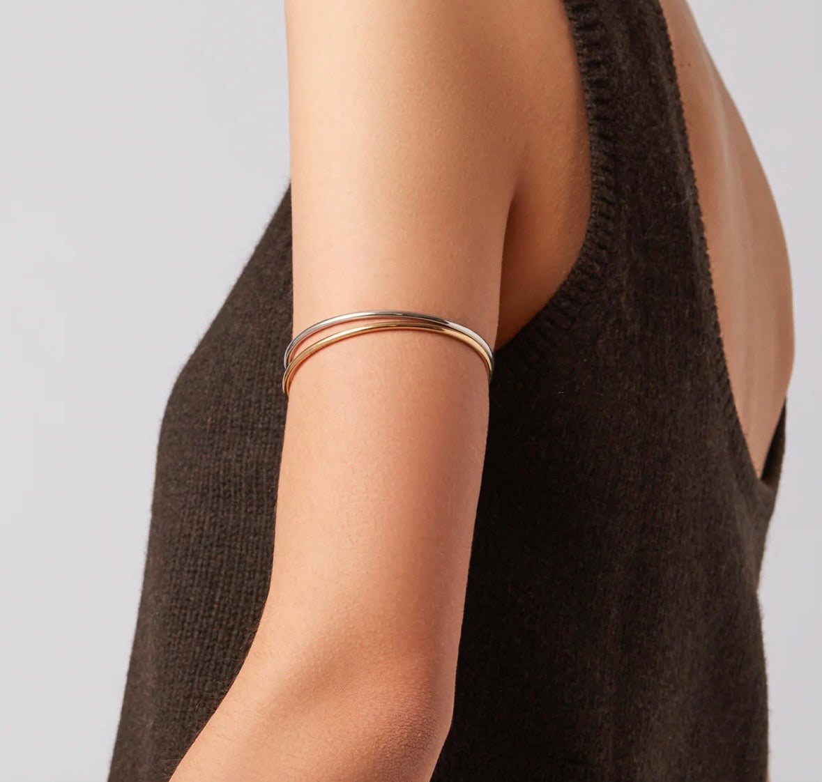 Dane Arm Cuff Set 2 tons Jenny Bird Dane Arm Cuff Set 2 tons JB7004-TTM
