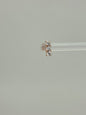 Boucles d'oreilles en argent sterling Or 24 carats Kurshuni KR1172-3