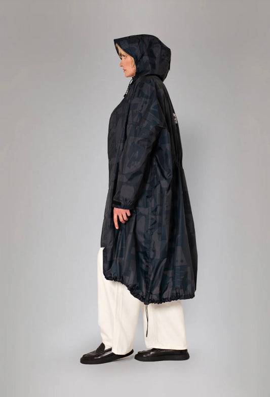 Back to black imperméable 100% Polyester recyclé Rainkiss Back to black
