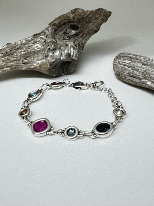 Bracelet Mosaico Multicolor Ciclon Fait à Madrid en Espagne Ciclon 257101-36-0