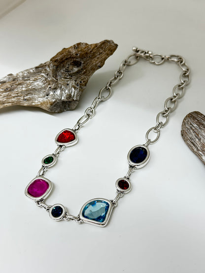 Le collier Diverso multicolor Fabriqué par des Artisans d'Espagne Ciclon 257800-36