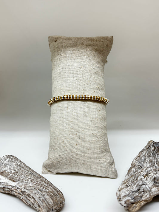 Bracelet en bronze plaqué or et argent JuJu Bijoux JuJu Mood