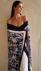 Mili Mila Paréo Poppy Blue - 140 x 105 cm Mili Mila foulard PAR-PP-BL-140