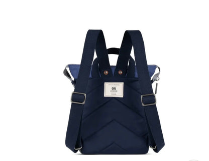 Bantry Backpack in Indigo tonal Ori London Sac à dos Bantry Indigo tonal Nylon Recyclé