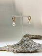 Anneaux Gold filled et perles baroque Maylin Toronto Anneaux Gold filled et perles