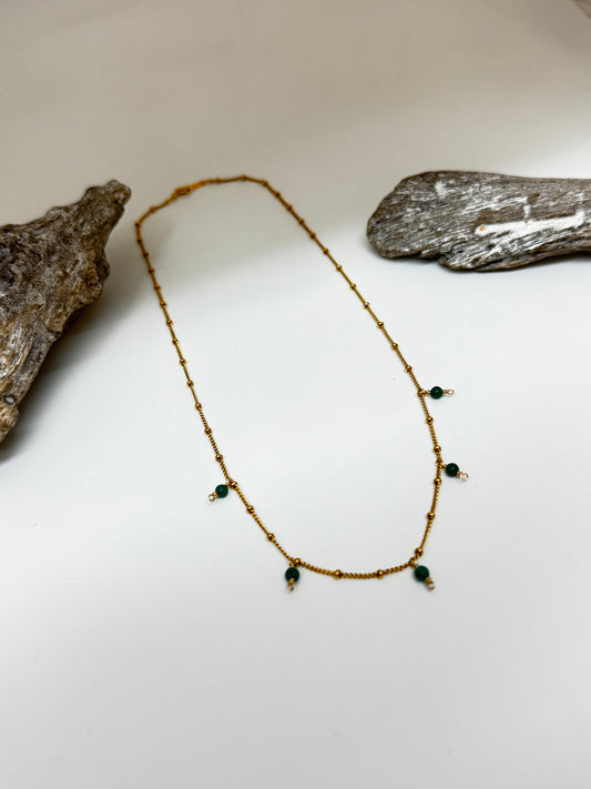 Collier breloque en Gold-filled fait à la main Maylin Collier breloque Gold-filled