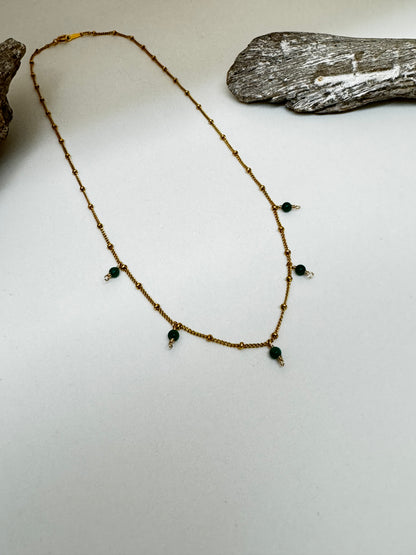 Collier breloque en Gold-filled fait à la main Maylin Collier breloque Gold-filled