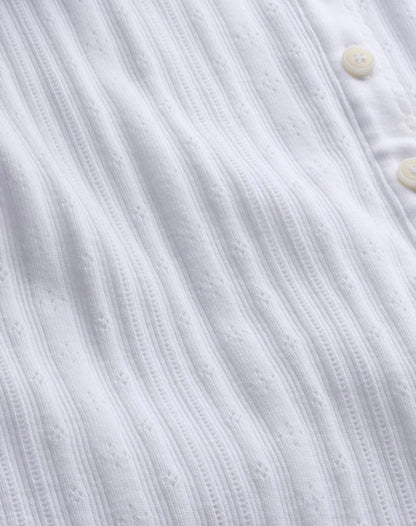 TOP POINTELLE 100 % coton biologique Armed Angel T-SHIRT TOP POINTELLE 100 % coton