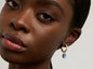 Boucles d'oreilles pendantes petites en pierres précieuses Mercer Dean Davidson E1101-G-MBD