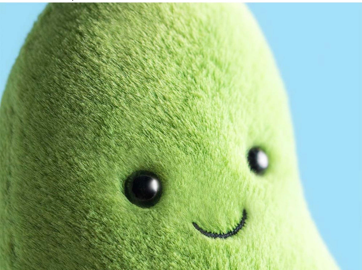 Amuseables Soyella Edamame Bean Jellycat - Amuseables Soyella Edamame Bean A4EDA