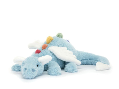 Sky Dragon , peluche dessinée à Londres Jellycat Londres SKY2DD