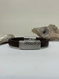 Bracelet Cuir et Acier Fait à Montréal, fait main à Montréal Nicole Giroux Bracelet Cuir et Acier