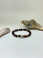 Bracelet Oeil de tigre et Onyx Fait à Montréal, fait main à Montréal Bracelet pierres