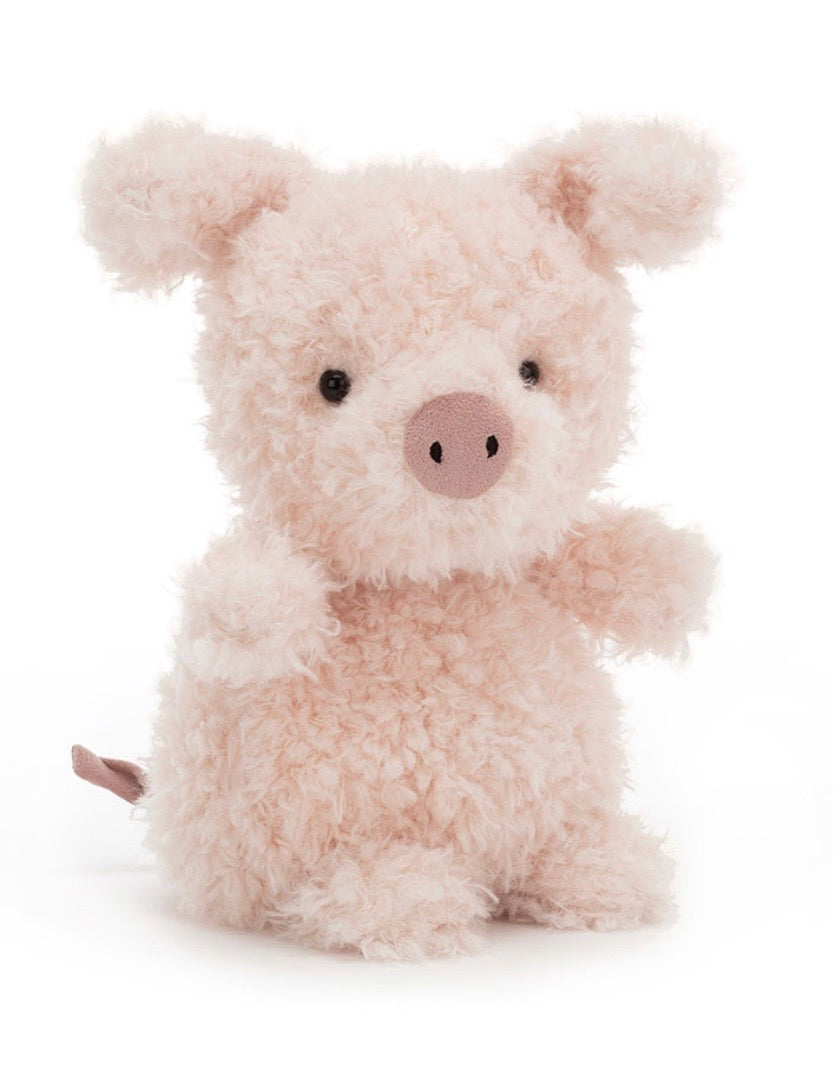 Little pig dessinée à Londres Jellycat Petit cochon L3P