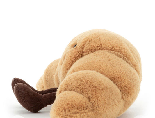 Amuseables Croissant dessinée à Londres Jellycat Amuseables croissant A6C