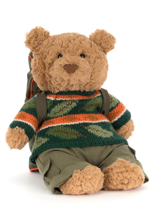 Jellycat Bartholomew Ourson Randonnée JellyCat