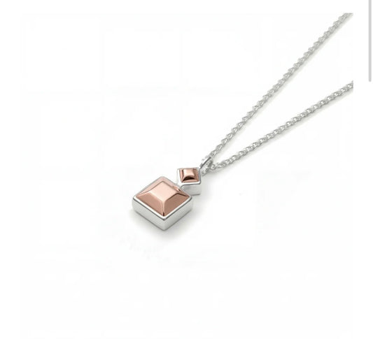 Pendentif Argent 925 et Cuivre Gems11 Fait main à Montréal Claudine Moncion Gems11