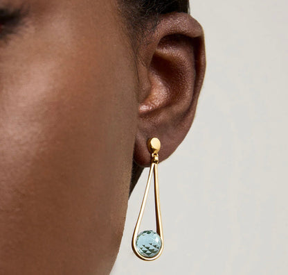 Boucles d'oreilles Mini Ipanema Sky blue Dean Davidson Boucles d'oreilles Mini Ipanema E881-g-sb