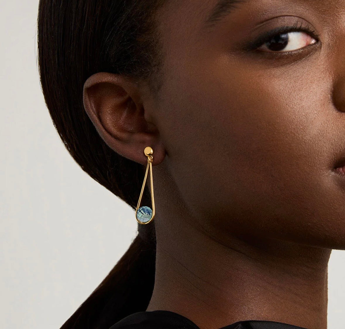 Boucles d'oreilles Mini Ipanema Sky blue Dean Davidson Boucles d'oreilles Mini Ipanema E881-g-sb