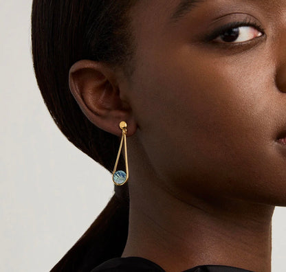 Boucles d'oreilles Mini Ipanema Sky blue Dean Davidson Boucles d'oreilles Mini Ipanema E881-g-sb