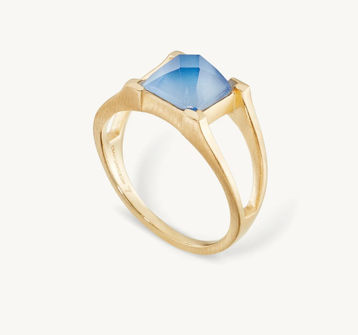 Petite Plaza Ring Ring Midnight blue Dean Davidson Petite Plaza Ring