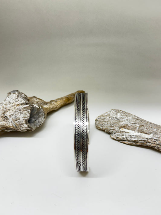 Bracelet Cuff Artisanal homme en Argent 925 Fait par des Artisans de l’Indonésie Bracelet cuf