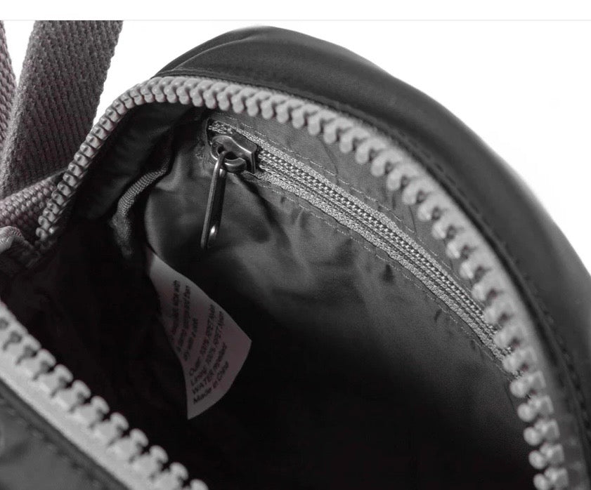 Paddington B Noir Nylon Recyclé Ori London Paddington B Noir