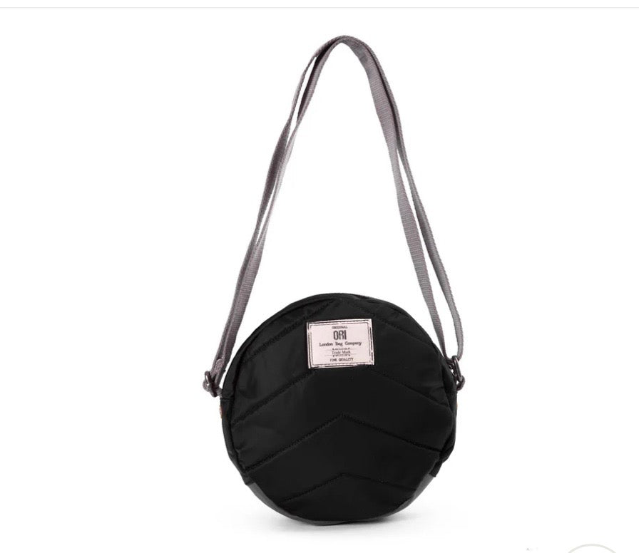 Paddington B Noir Nylon Recyclé Ori London Paddington B Noir