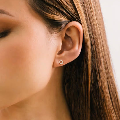 Boucles d'oreilles Halo Stud dessinée à Vancouver Lovers Tempo 1FA22008-GLD