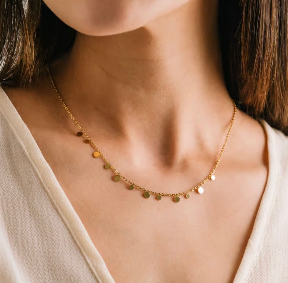 Collier Solar résistant à l'eau a, dessinée à&nbsp; Vancouver Lovers Tempo 2wp-sp224019-gld