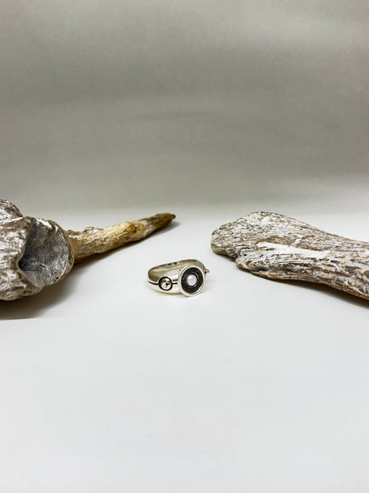 Bague BA46 Argent 925 Fait à Kamouraska Pierre Brouillette - Planas bijoux BA46