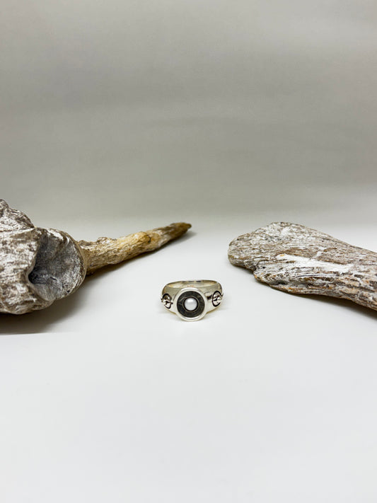 Bague BA46 Argent 925 Fait à Kamouraska Pierre Brouillette - Planas bijoux BA46