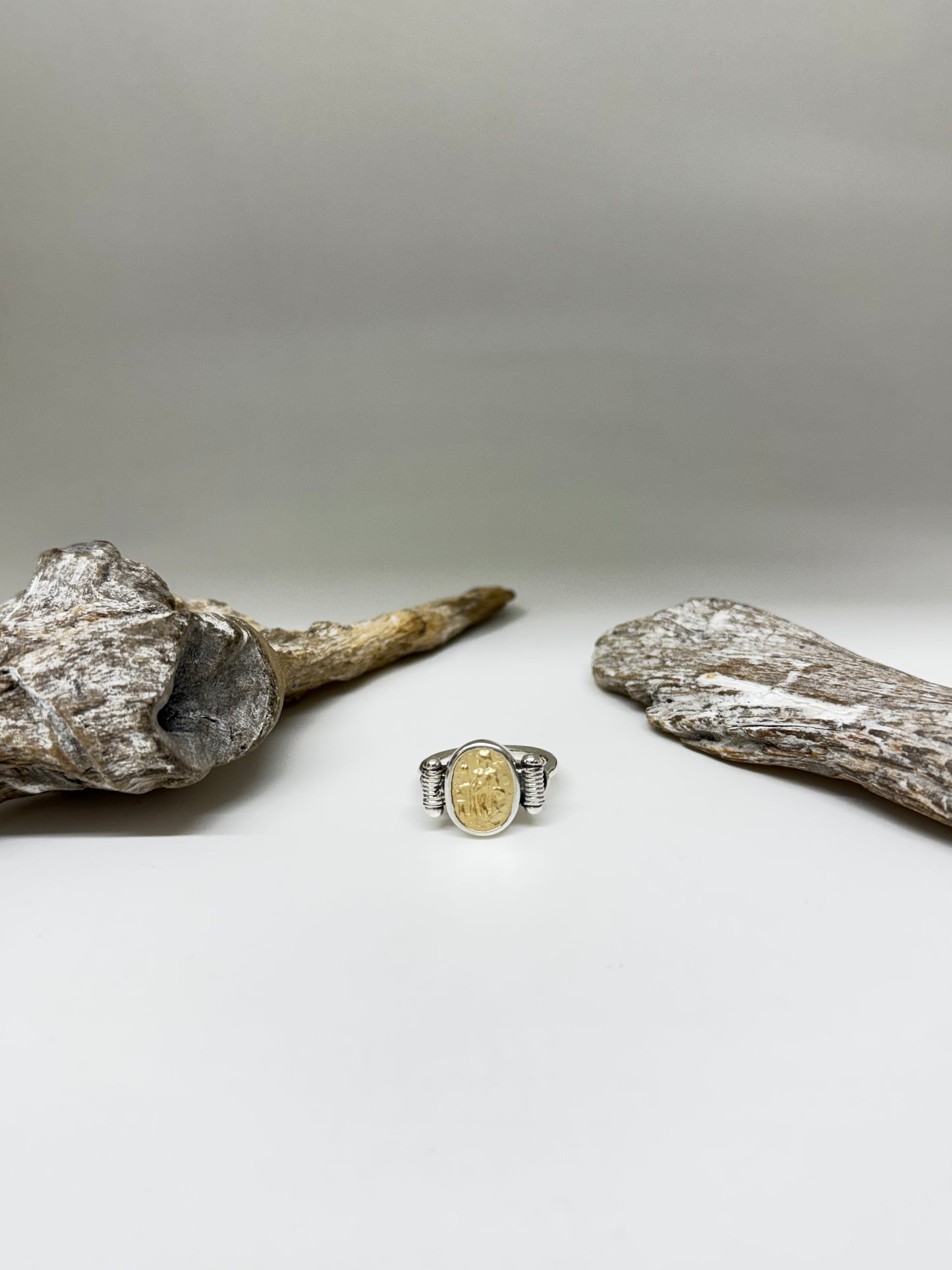 Bague BA51 Argent 925 Fait à Kamouraska Pierre Brouillette - Planas bijoux BA51