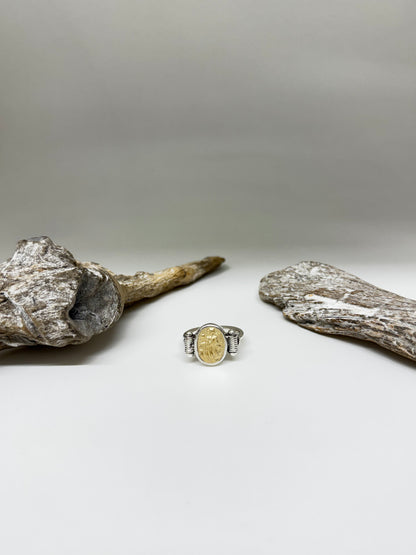 Bague BA51 Argent 925 Fait à Kamouraska Pierre Brouillette - Planas bijoux BA51