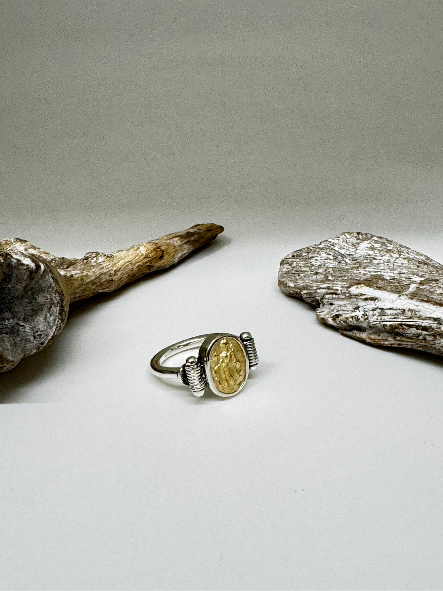 Bague BA51 Argent 925 Fait à Kamouraska Pierre Brouillette - Planas bijoux BA51