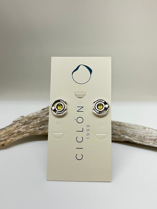 Boucles d'oreille Hanae Fabriqué à la main par des Artisans d'Espagne, Ciclon 223602