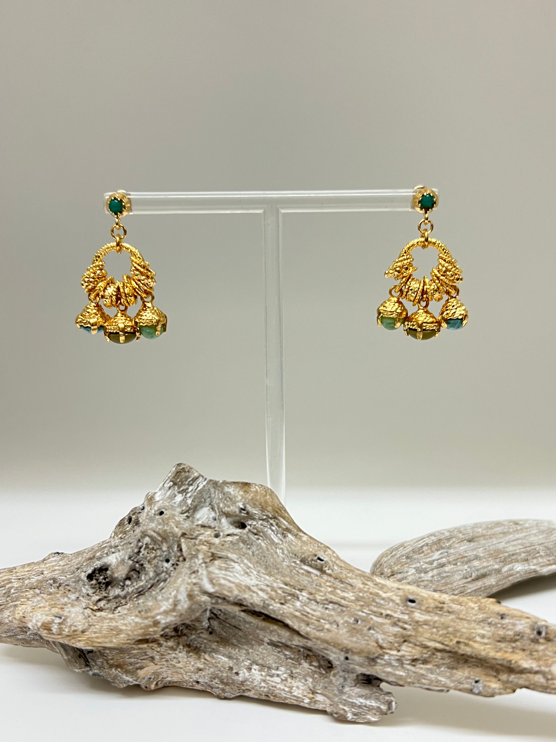 Boucles d'oreille Lucce Collection Gas bijoux Fait à Paris. Gas bijoux Lucce