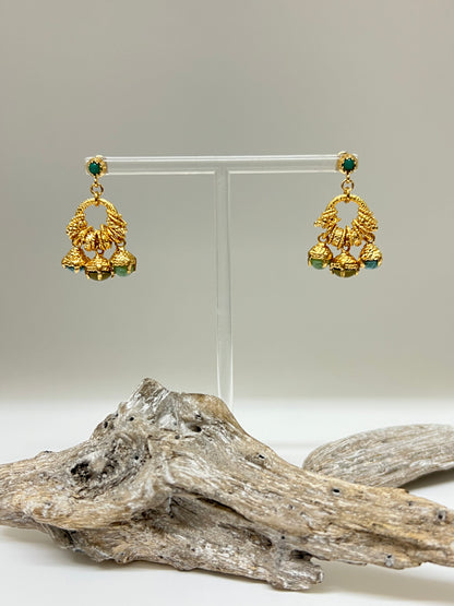 Boucles d'oreille Lucce Collection Gas bijoux Fait à Paris. Gas bijoux Lucce