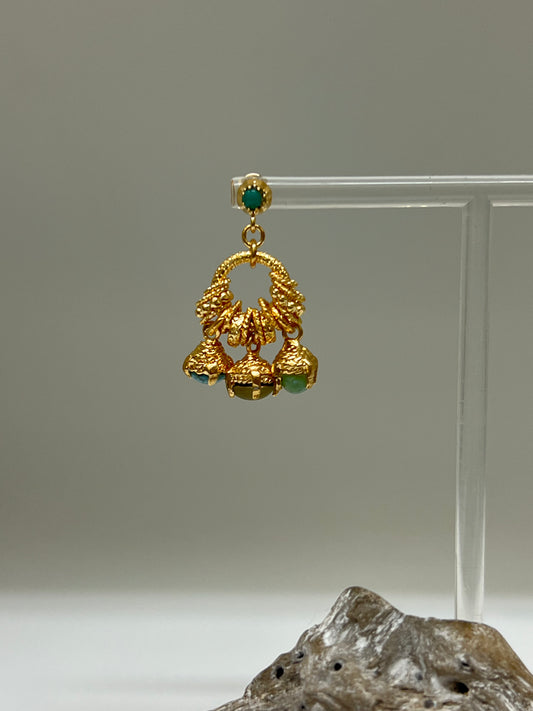 Boucles d'oreille Lucce Collection Gas bijoux Fait à Paris. Gas bijoux Lucce